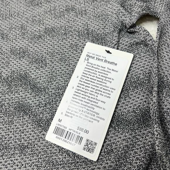 Lululemon metal vent breathe long sleeve - Picture 3 of 3